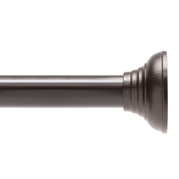 Kenney Twist and Fit No Tools 72" Adjustable Straight Tension Shower Curtain Rod & Reviews Wayfair